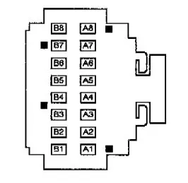 1992-1994 Seville PDM Connector