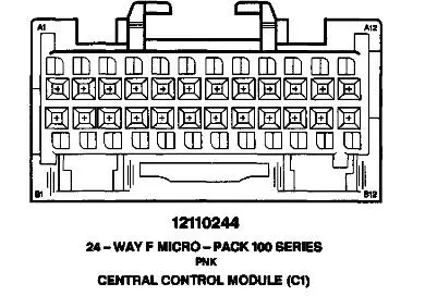 1995-1996 Cadillac Fleetwood Connector C1