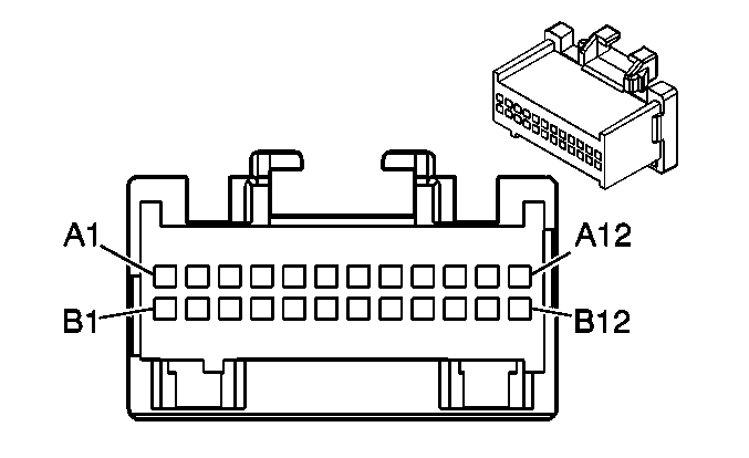 1996-1999 Cadillac Deville Seville IPC Connector C1 Blue