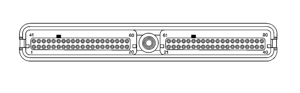 1996-1999 Pontiac Bonneville PCM Connector