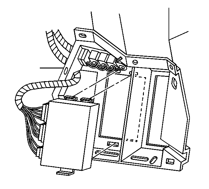 1997-2003 Chevrolet Corvette BCM Location