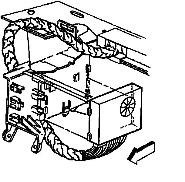 1997 Oldsmobile Silhouette BCM Location