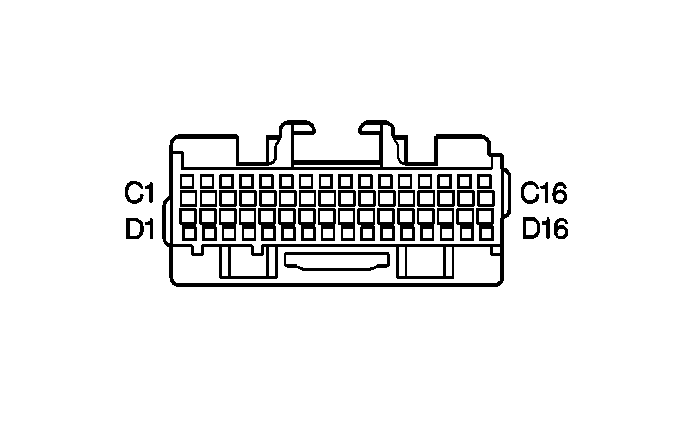 1998-1999 Oldsmobile Intrigue BCM C1 Connector