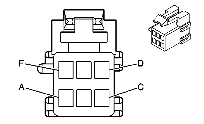 1998-1999 Chevrolet Venture, Pontiac Montana, Oldsmobile Silhouette TDM Connector