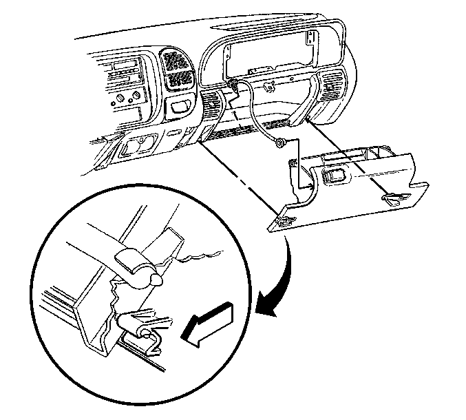 1998-2000 Chevrolet Silverado Classic, Sierra, Suburban, Tahoe, GMC Yukon, Cadillac Escalade EVO Location 2