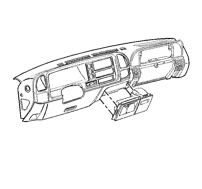 1998-2000 Chevrolet Silverado Classic, Sierra, Suburban, Tahoe, GMC Yukon, Cadillac Escalade EVO Location 3