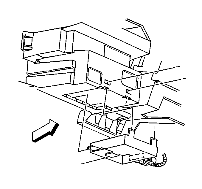 1998-2000 Chevrolet Silverado Classic, Sierra, Suburban, Tahoe, GMC Yukon, Cadillac Escalade EVO Location 4