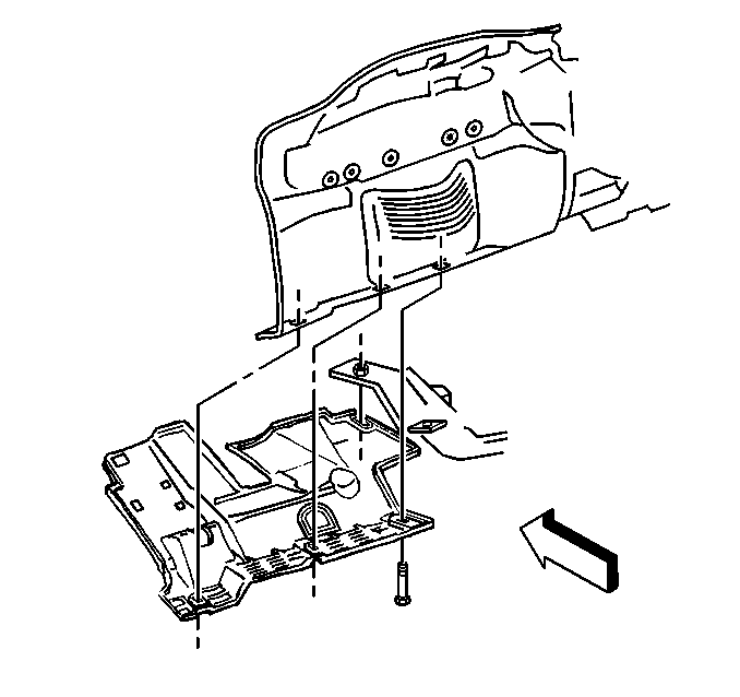 1998-2005 Chevrolet S10, Blazer, Isuzu Hombre, Oldsmobile Bravada, GMC Envoy, Sonoma, Jimmy BCM Location 2
