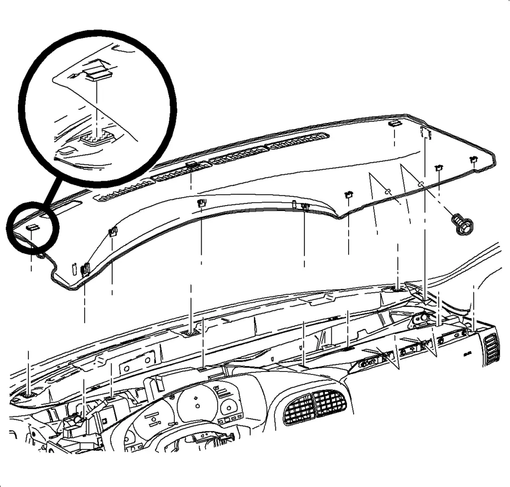 2000-2002 Saturn SL SW SC Series BCM Location 1