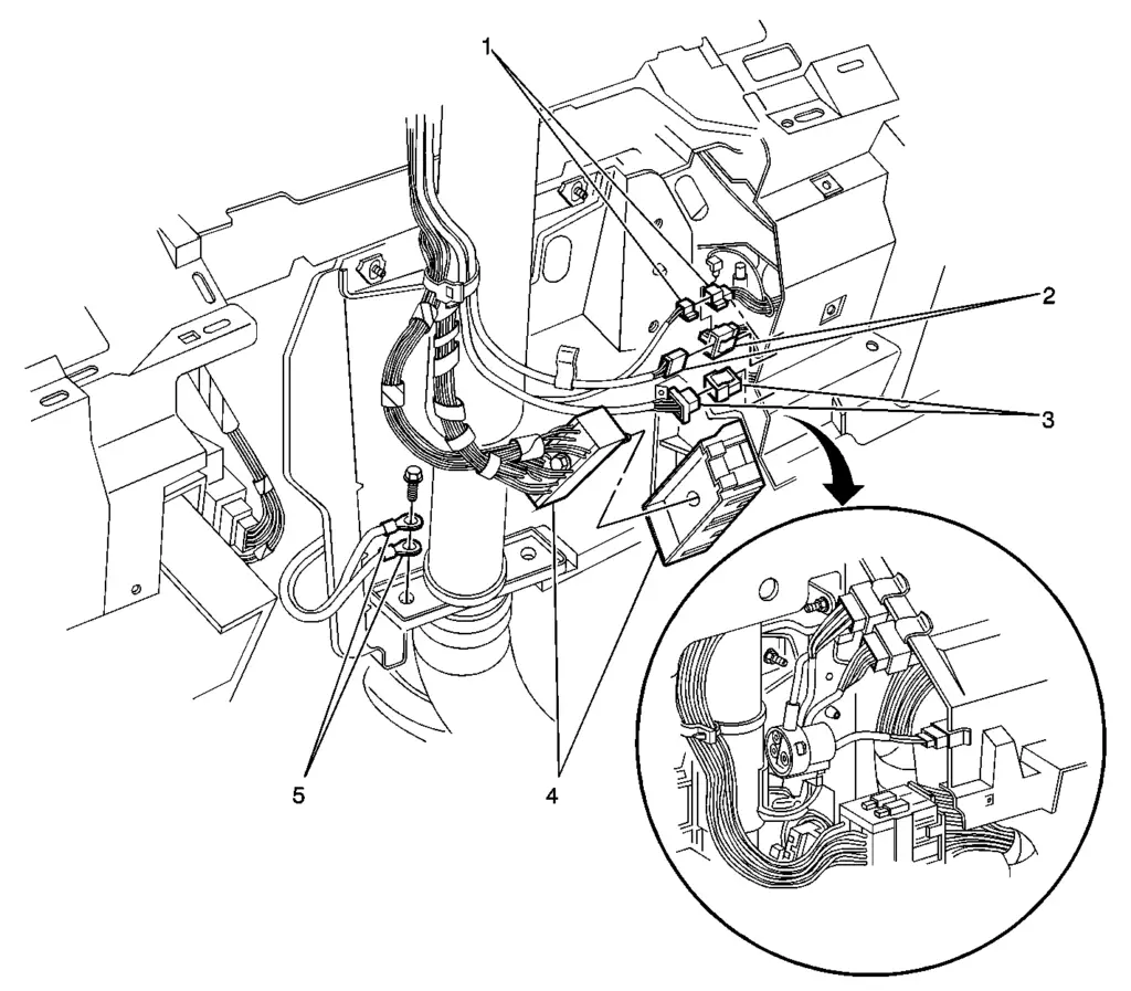 2000-2003 Pontiac Grand Prix TDM Location