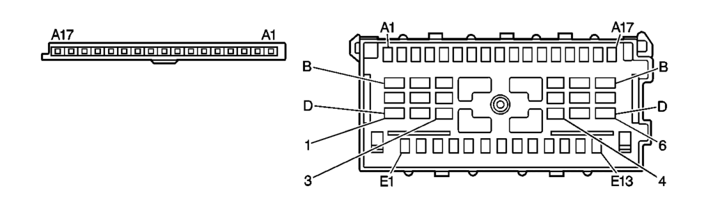 2000-2003 Pontiac Grand Prix TDM Connector