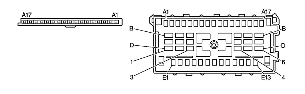 2000-2003 Pontiac Grand Prix TDM Connector