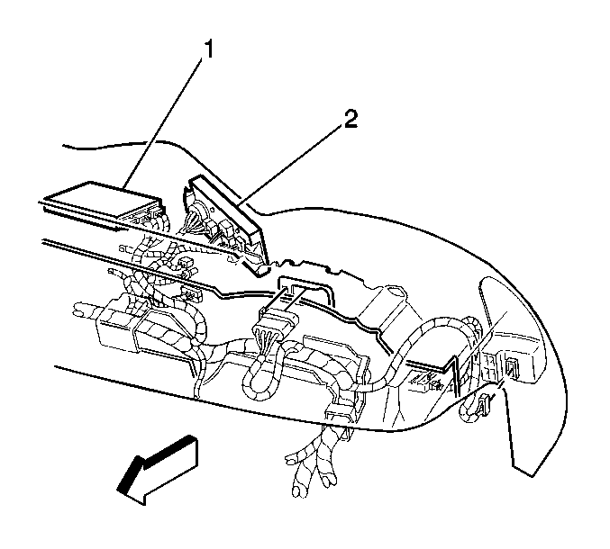 2000-2003 Safari and Astro BCM Location