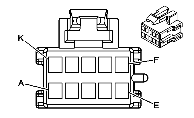 2000-2005 Buick Century, Regal BCM Connector C1 Blue