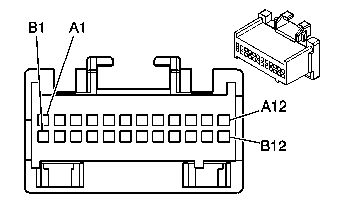 2000-2005 Chevrolet Impala, Monte Carlo BCM Connector C2 Gray