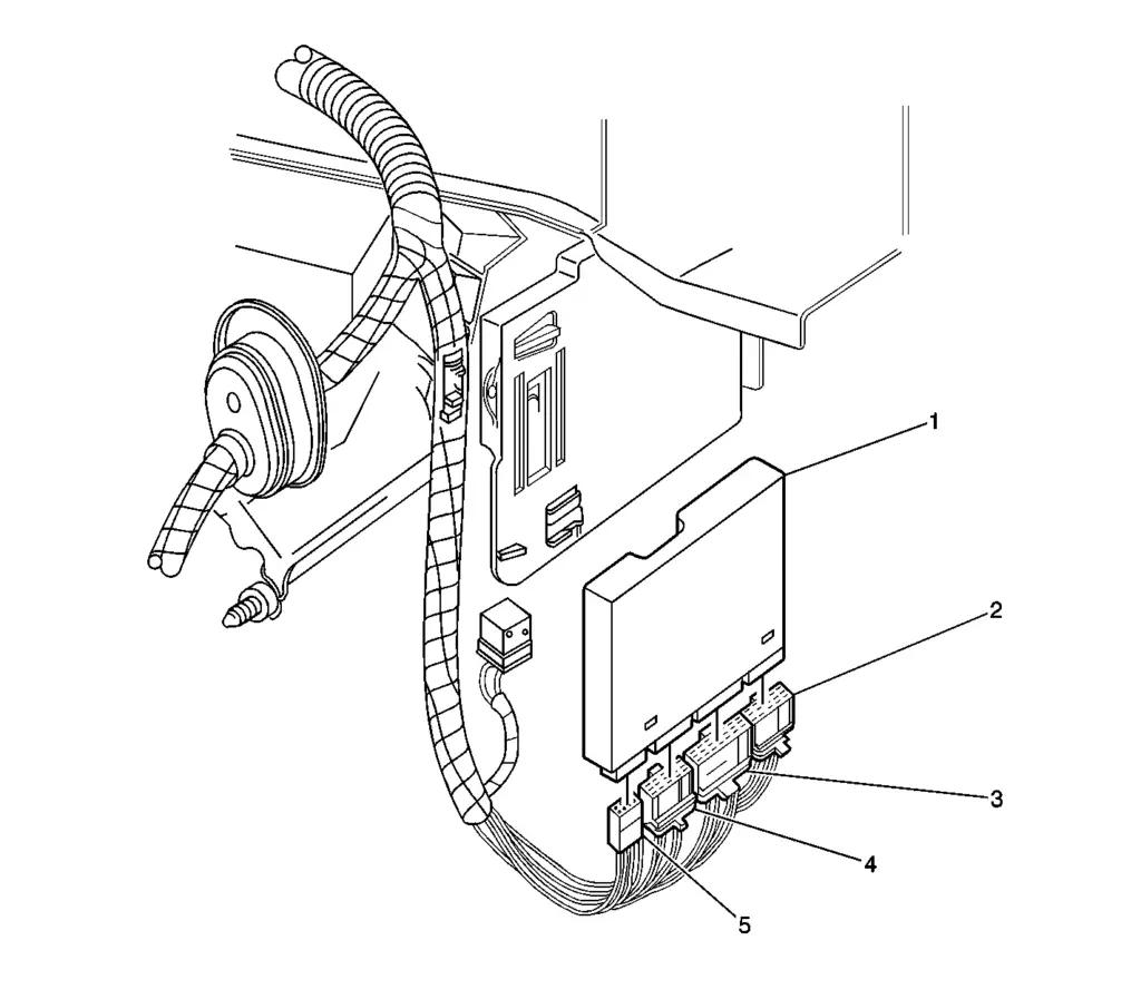 2000 Oldsmobile Intrigue BCM Location