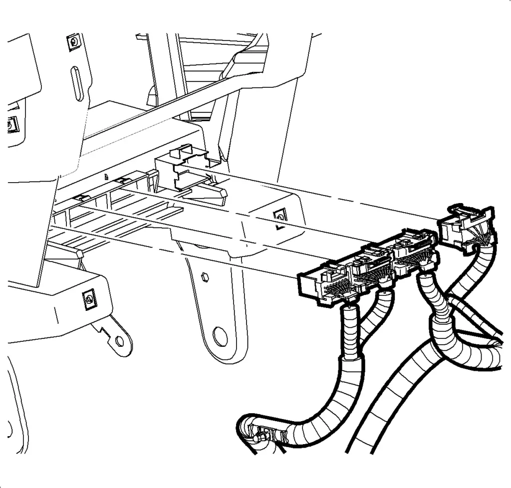 2005-2006 Chevrolet Equinox BCM Connectors