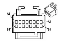 2005-2006 Chevrolet Equinox BCM Connector C1 Gray