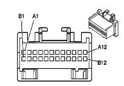 2005-2006 Chevrolet Equinox BCM Connector C2 Gray