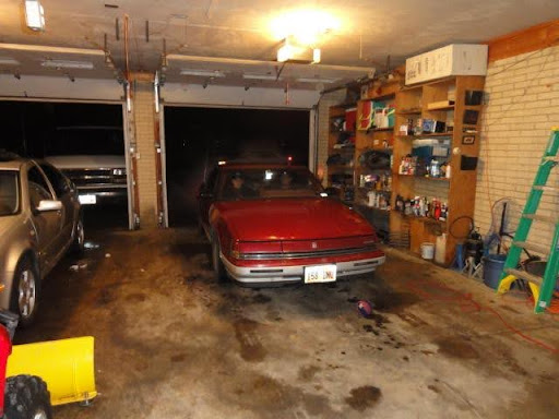 1992 Oldsmobile Toronado driving out of the garage after the GM Passkey bypass repair