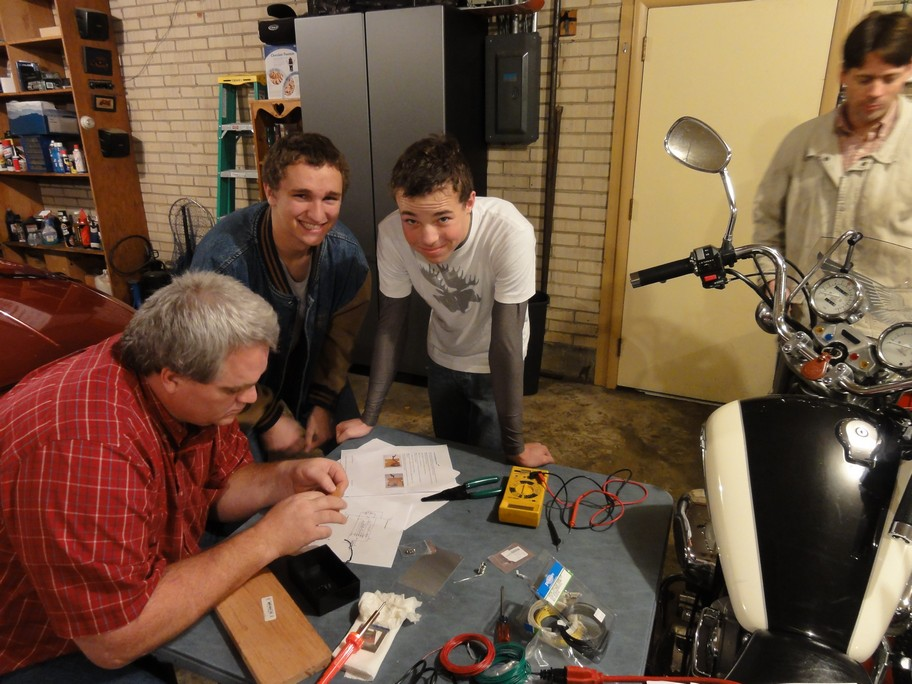 Testing the GM Passkey bypass circuit with a multimeter
