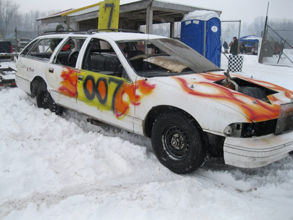 Jimbo's 1995 Caprice race car after the NEWROCKIES Passkey bypass fix