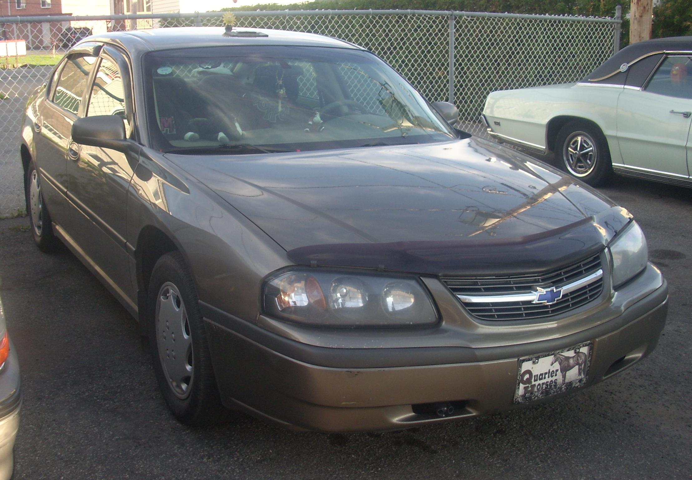 A 2003-2005 Chevrolet Impala sedan, the generation affected by the Passlock security system