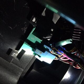 The Suburban wiring harnesses, mounting bracket and the green module