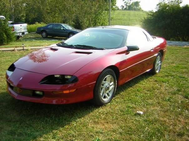 The red Camaro from another angle